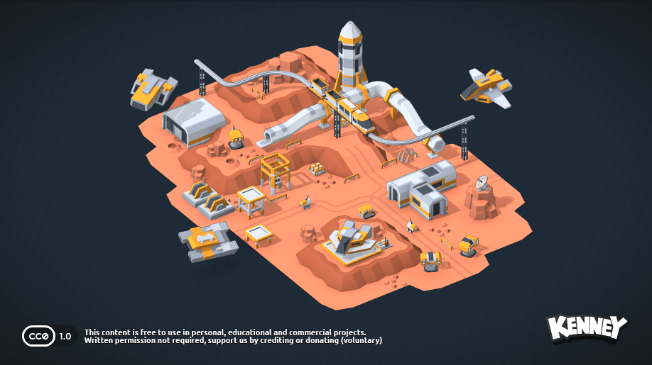 Space Kit · Kenney